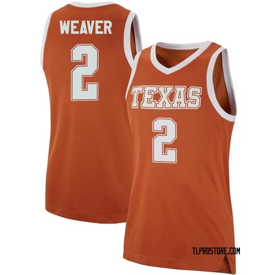 Women's Chendall Weaver Texas Longhorns Replica Basketball Jersey - Orange